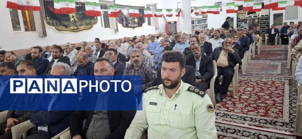 برگزاری یادواره شهدا در روستای نامن شهرستان داورزن