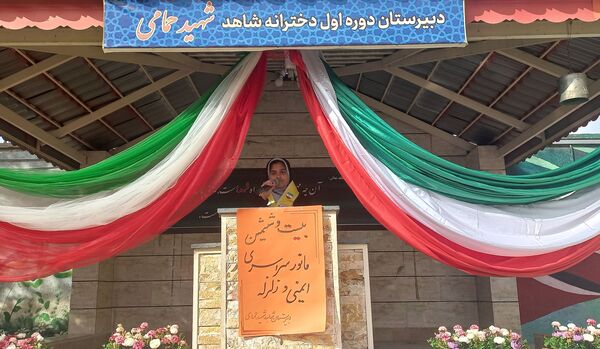 مانور زلزله در دبیرستان شاهد شهید حمامی ناحیه۶ مشهد