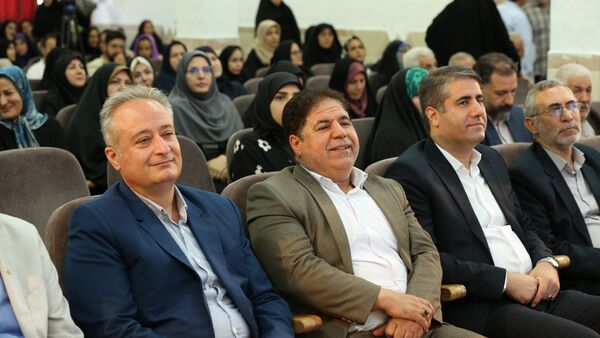 خشت گذاری ۵ پروژه‌ عمرانی منطقه ۵ آموزش و پرورش شهر تهران