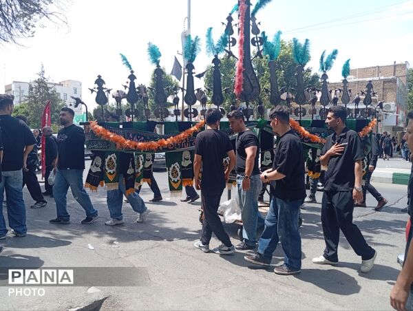 آیین سوگواری تاسوعای حسینی در نظرآباد
