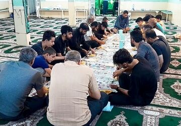 ایستگاه خدمت به زائران اربعین در بخش افرینه