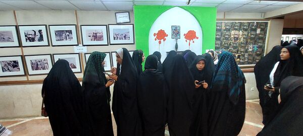 کاروان راهیان نور دانش‌آموزان دختر خراسان شمالی