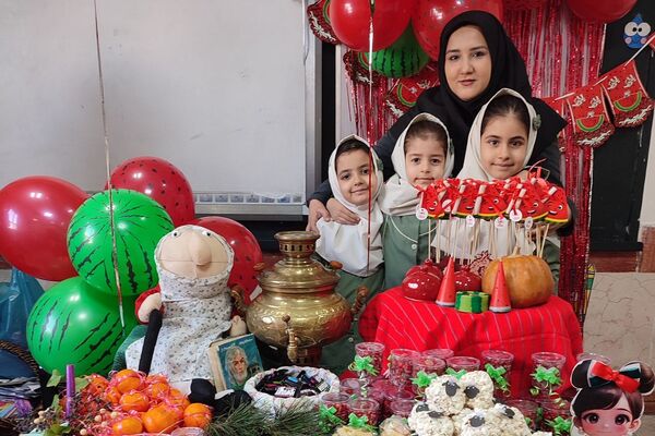 جشن شب یلدا در مدارس ناحیه دو شهرری 
