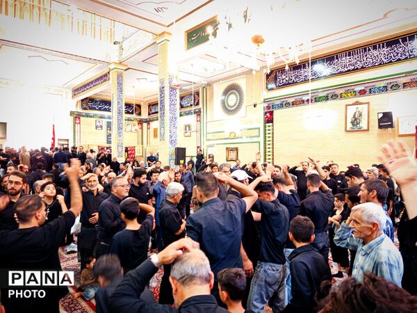 مراسم عزاداری هفتمین روز محرم حسینی به یاد شش ماهه کربلا