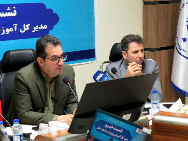 نشست خبری مدیرکل آموزش پرورش خراسان شمالی