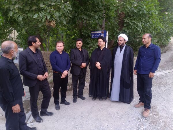 مراسم سوگواری، علم گردانی در روستای گرمدره 