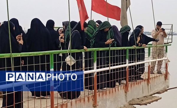 اعزام دانش‌آموزان جزیره هرمز به اردوی راهیان نور