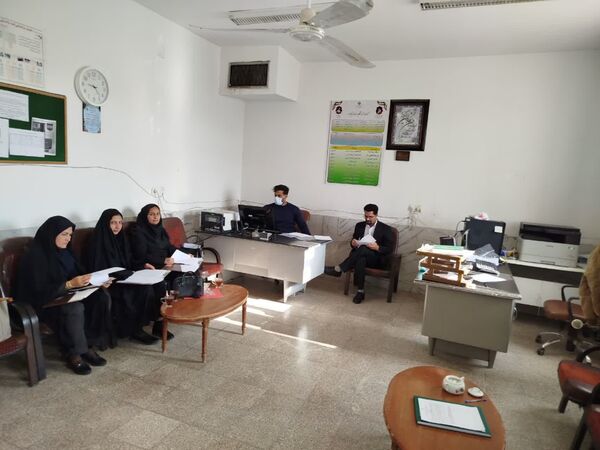 بازدید معاون آموزشی و کارشناس آموزش متوسطه اداره آموزش و پرورش خاتم 