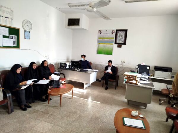 بازدید معاون آموزشی و کارشناس آموزش متوسطه اداره آموزش و پرورش خاتم 