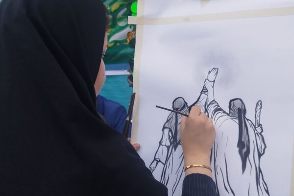 مهمانی بزرگ عید غدیر در گلوگاه 