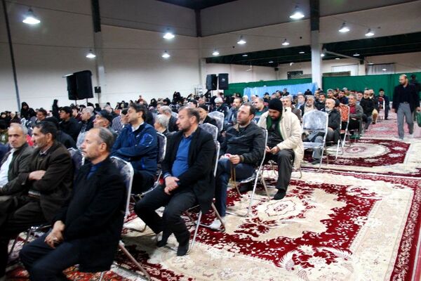 برگزاری مراسم یادبود شهید سید حسن نصرالله در مصلی قیامدشت ری یک