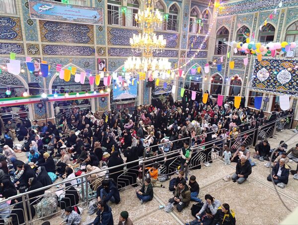 مراسم ولادت حضرت علی اکبر(ع)و روز جوان همزمان با شروع دهه فجر