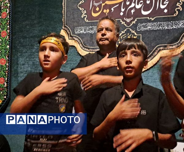 شب هفتم محرم در هیات باقرالعلوم نیشابور 