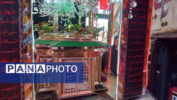 مراسم شیرخوارگان حسینی در حسینیه ولیعصر زرقان 