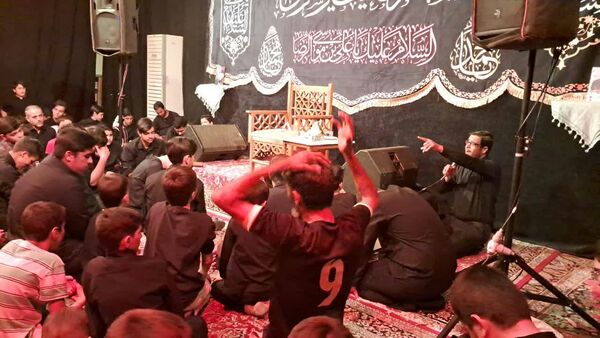مراسم عزاداری شب شهادت امام حسن عسکری (ع) در امامزاده سید حمزه 