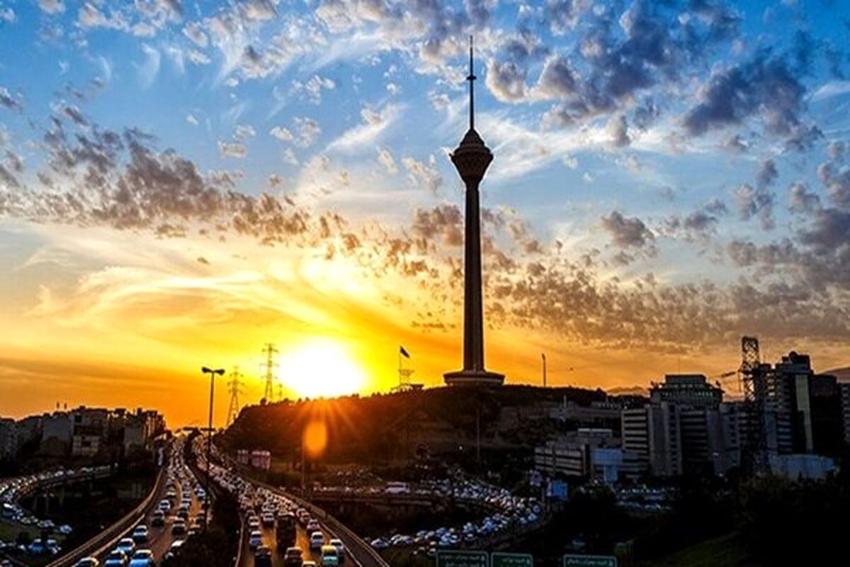  کیفیت هوای تهران در شرایط قابل قبول قرار دارد