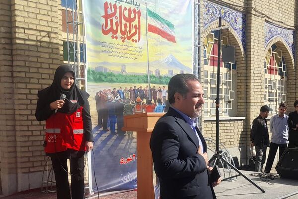 برگزاری افتتاحیه «هفته پدافند غیرعامل » در دبیرستان ماندگار مدرس ناحیه دو شهرری 