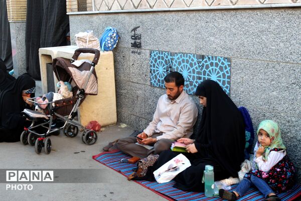 دعای عرفه در هیئت ثارالله زنجان