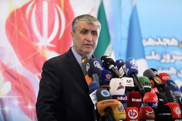 نشست خبری رئیس سازمان انرژی اتمی
