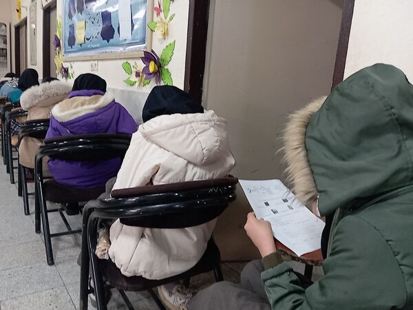 امتحانات نوبت اول در دبیرستان نمونه اندیشه 