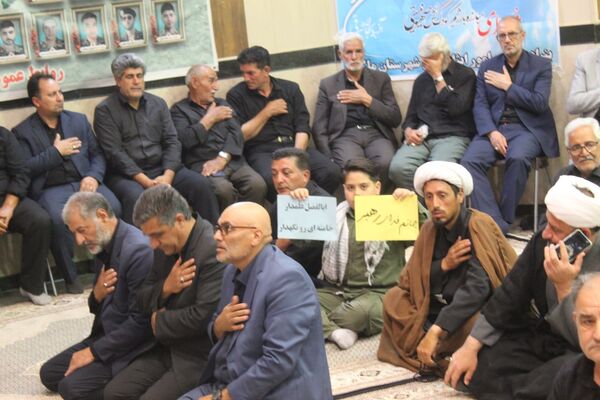 ملکان در سوگ شهدا؛ فریاد وحدت علیه جنایت صهیونیستی