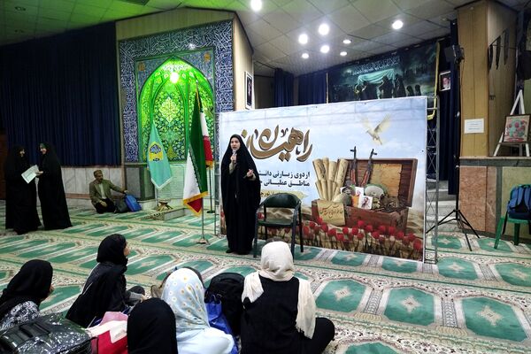 آغاز سفر دختران چهاردانگه به سوی دیار نور و سرزمین مقدس