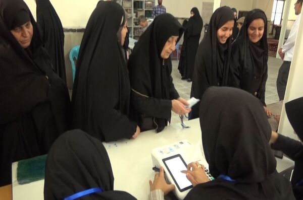 حضور دانش‌آموزان رأی‌اولی شهرستان بدره در چهاردهمین دوره انتخابات ریاست‌جمهوری