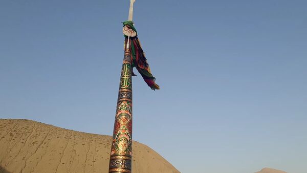 آیین زنجیر زنی و عزاداری روز تاسوعای حسینی