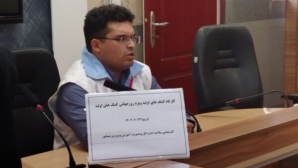 برگزاری کارگاه آموزشی کمک های اولیه در  نیشابور 