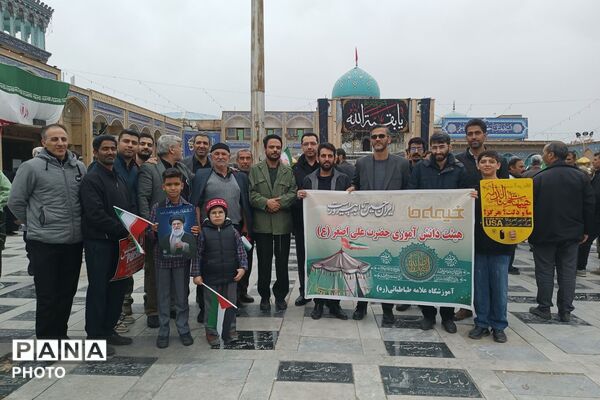  راهپیمایی باشکوه روز قدس در شهرستان پیشوا