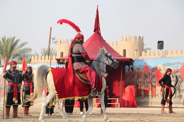 بازآفرینی نوجوان کربلا زیر آسمان لامرد