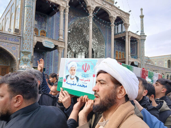 تشییع و خاکسپاری دو قاضی شهید در قم