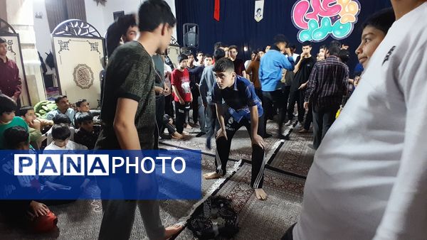 برگزاری جنگ شادی در اعتکاف سه روز در بهشت