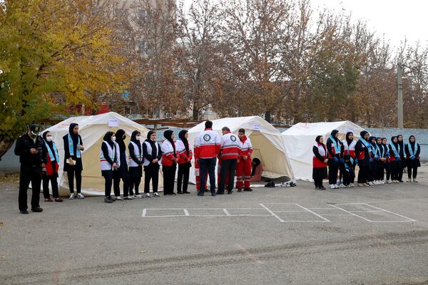 بیست و هفتمین مانور سراسری زلزله در آذربایجان غربی