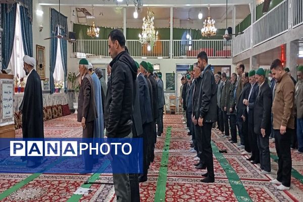 اقامه نماز جمعه در شهر بار نیشابور