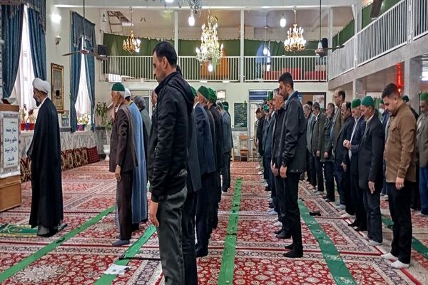 اقامه نماز جمعه در شهر بار نیشابور