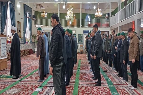 اقامه نماز جمعه در شهر بار نیشابور