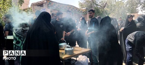 جلوه‌های عزاداری در روستای ورجان