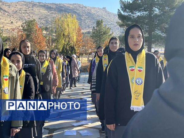 اردو تمشک در اردوگاه شهید دستغیب شیراز