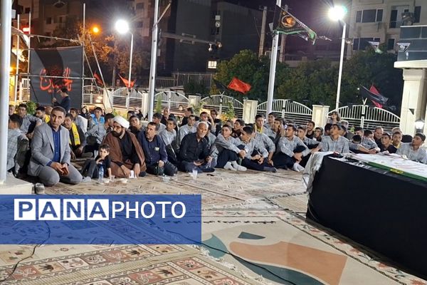 محفل دانش‌آموزی عزاداران حسینی در اداره‌کل آموزش و پرورش استان فارس 