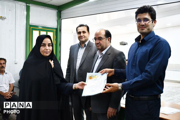 تجلیل از عوامل اجرایی برگزاری امتحانات نهایی سال تحصیلی ۱۴۰۵-۱۴۰۴