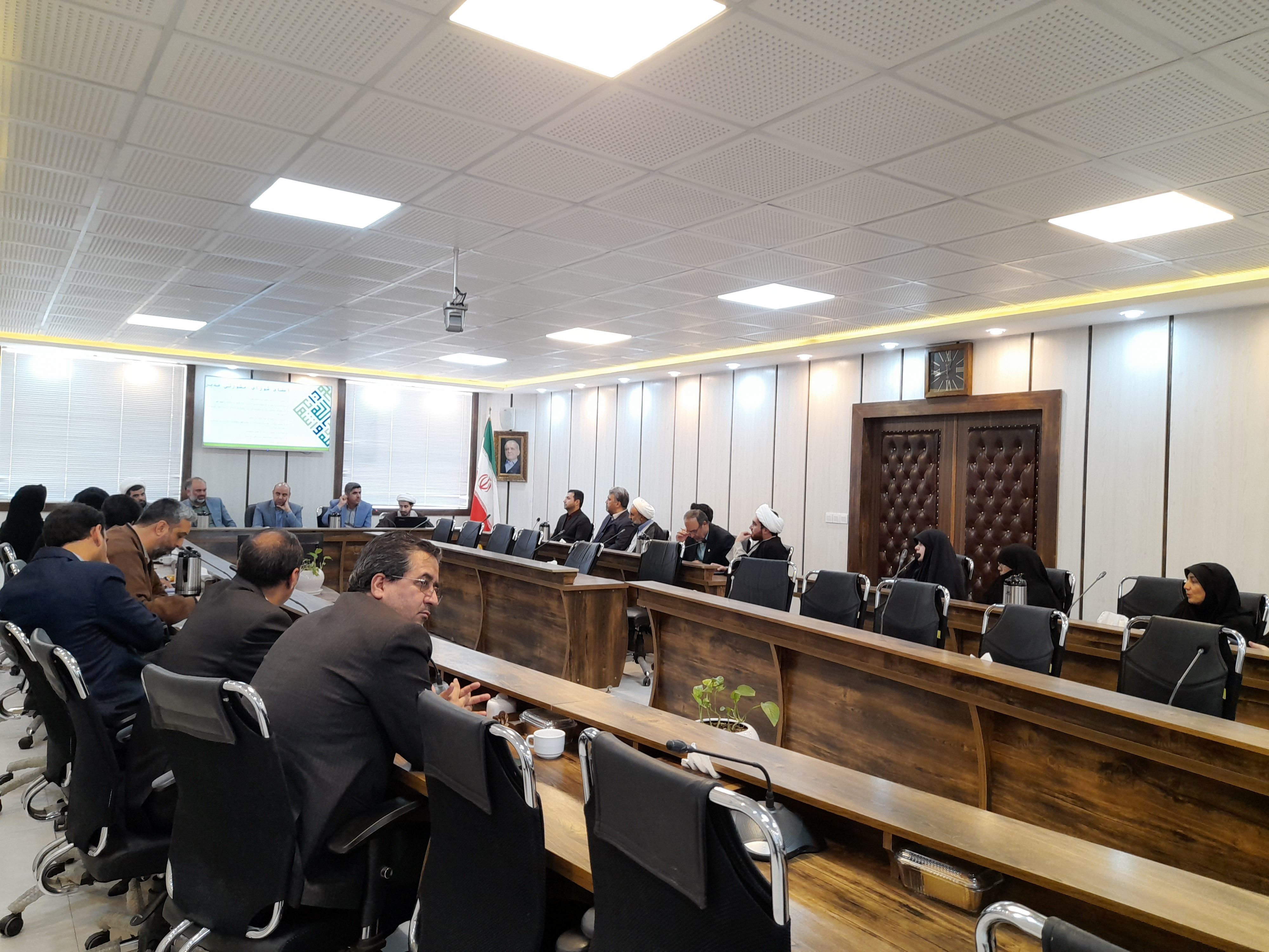 جلسه شورای مشورتی نماز مدیران مدارس ناحیه ۳