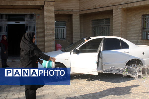 اعزام دانش‌آموزان پیشتاز استان بوشهر به مشهد مقدس