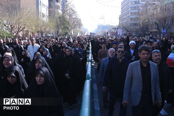 تهران در سوگ رهبر شهید انقلاب