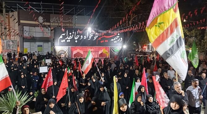 تجلی همبستگی مردم نظرآباد در بیت با رهبر انقلاب
