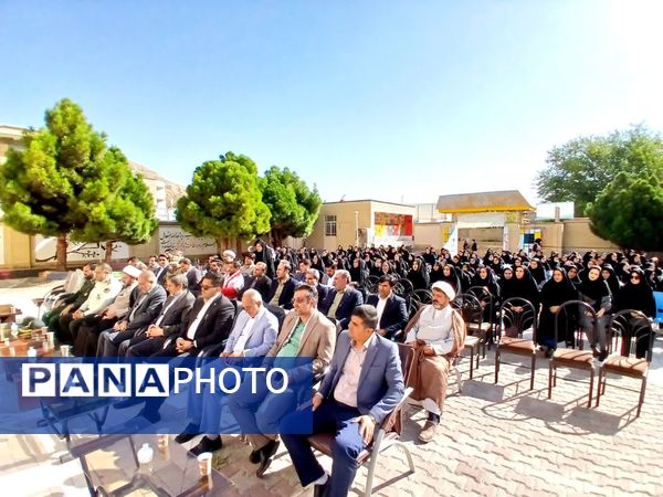 آیین بازگشایی مدارس و آغاز سال تحصیلی در هنرستان حضرت معصومه (س) شهر کلات