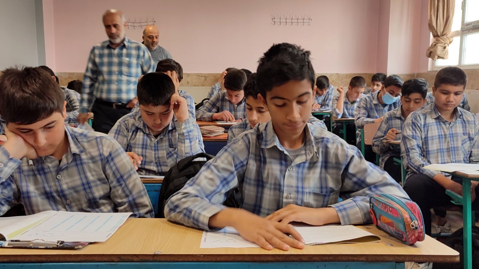 برگزاری مرحله دوم آزمون سنجش دستاوردهای یادگیری در مدارس شهرستان ملارد 