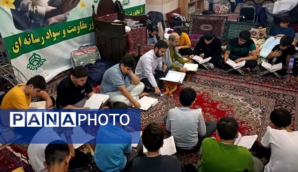 پیشتازان در ایام اعتکاف