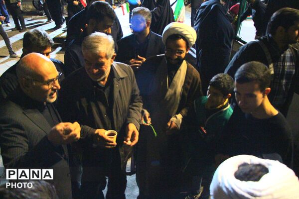 حضور و بازدید مسئولان استانی از موکب‌های آموزش و پرورش