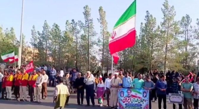  رزمایش بزرگ «جان‌فداها» در شهرستان نهبندان